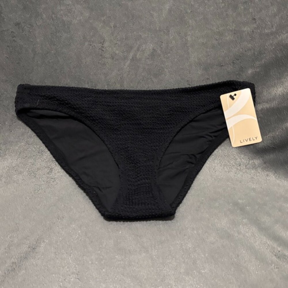 Lively Swim Ruched Bikini Bottom NWT Small